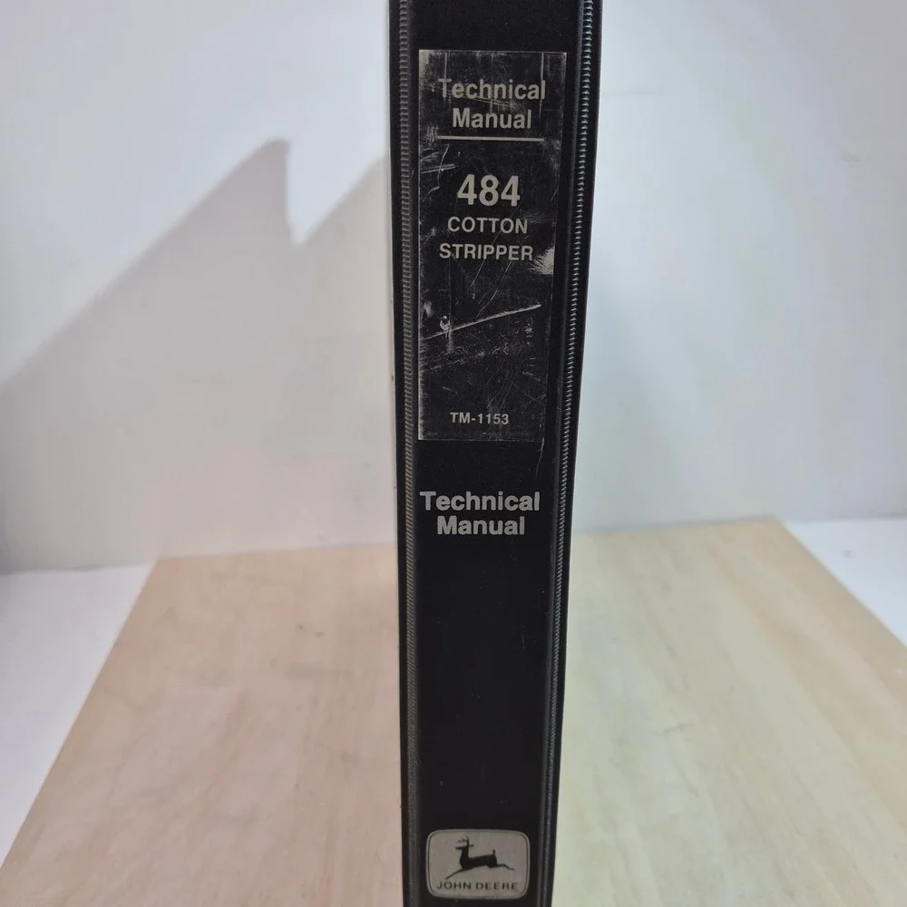 John‎ Deere 484 Cotton Stripper Technical Manual TM-1153 Jan-79 Service Repair